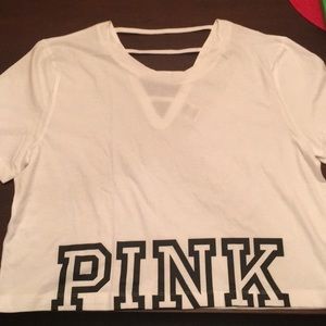 NWOT VS Pink Cropped Top